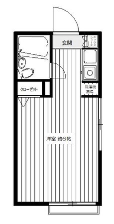 ヴィラ仁の物件間取画像